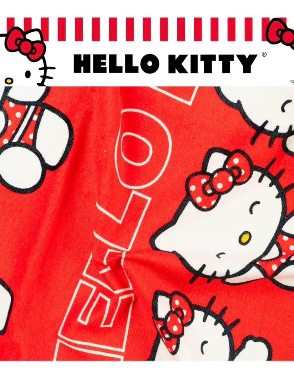 Hello Kitty Beach Towel